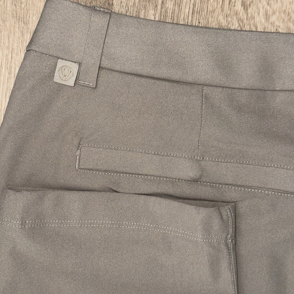Lululemon ABC Slim Fit Pants Warpstreme Men's 38x31 Grey Chino Performance